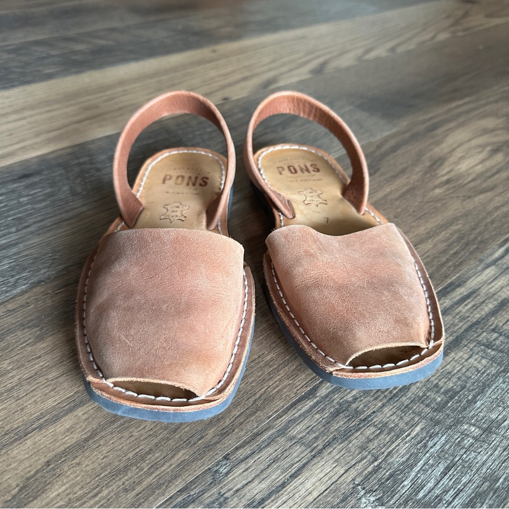 PONS Avarcas // Classic Brown Size 7